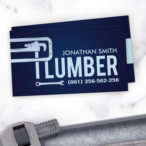 Professional Plumbing Services  Business Card
