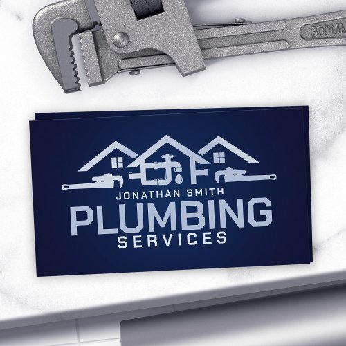 Professional Plumbing Services  Business Card