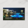 Professional pool cleaning business card