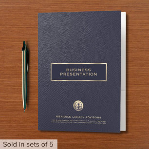Professional Presentation Folders