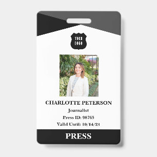 Professional Press Badge