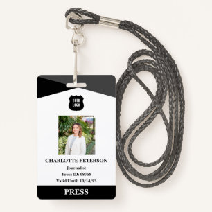 Professional Press Badge