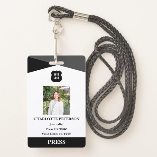 Professional Press Badge