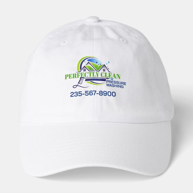 Professional Pressure Cleaning Service Hat (Front)