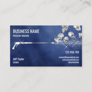 Professional Pressure Washing Power Washing Busine Business Card