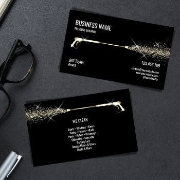 Professional Pressure Washing Power Washing Busine Business Card by smmdsgn at Zazzle