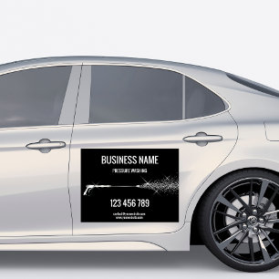 Professional Pressure Washing Power Washing Busine Car Magnet