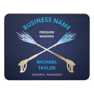 Professional Pressure Washing Power Washing Busine Door Sign