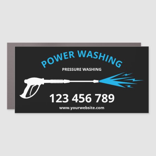 Professional Pressure Washing Power Washing Car Magnet