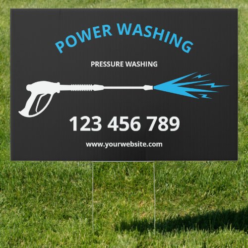 Professional Pressure Washing Power Washing Sign