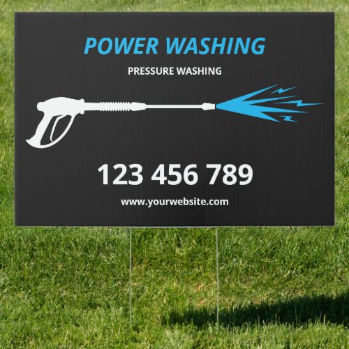 Professional Pressure Washing Power Washing Sign