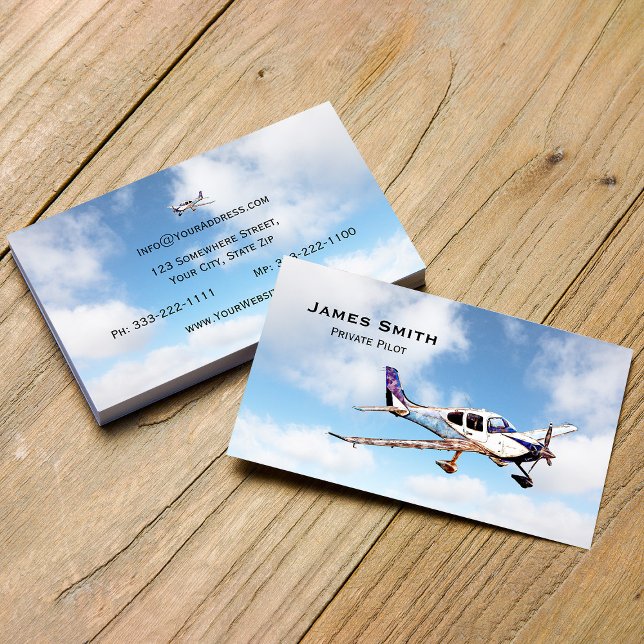 Professional Private Pilot, Custom Aviation Card (Creator Uploaded)