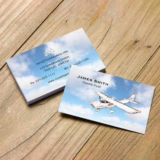 Professional Private Pilot, Custom Aviation Card 2
