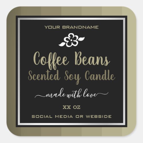 Professional Product Packaging Coffee Beans Labels