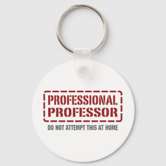 Professional Professor Keychain