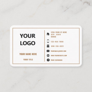 Professional Promotional Business Card Template