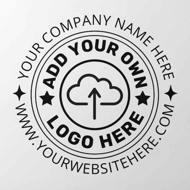 Professional Promotional Company Name Logo Website Wall Decal (Insitu 2)