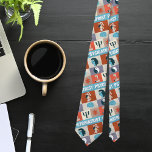 Professional Psychiatrist Iconic Designed Tie<br><div class="desc">Occupational profession of psychiatry designed with icons and graphics.</div>