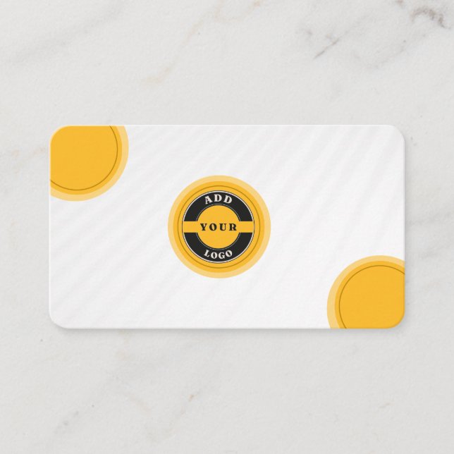 Professional QR Code Business Card (Front)