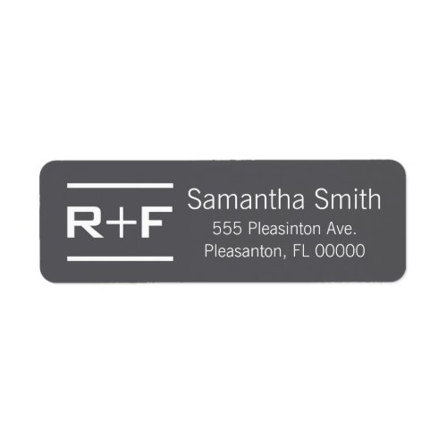 Professional RF Return Address Labels