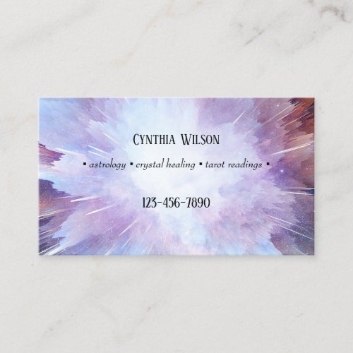 Professional Reader Healer Business Card