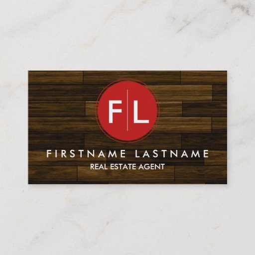 Customizable Professional Real Estate Agent Business Cards