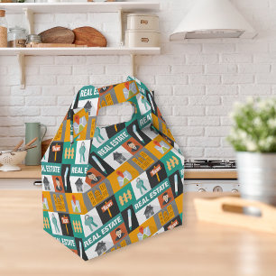 Professional Real Estate Agent Favor Boxes