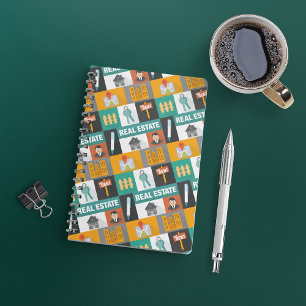 Professional Real Estate Agent Notebook