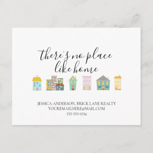 Professional Real Estate Contact Info Postcard