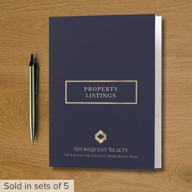 Professional Real Estate Pocket Folder (Creator Uploaded)