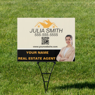 Professional Real Estate Promotional Realtor Yard Sign