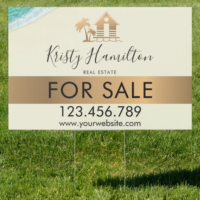 Professional Real Estate Realtor For Sale Sign (Insitu)