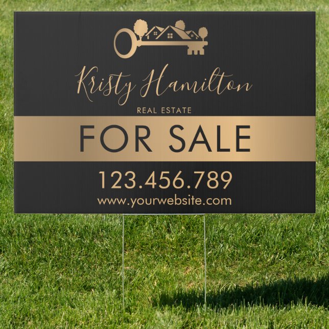 Professional Real Estate Realtor For Sale Sign (Insitu)