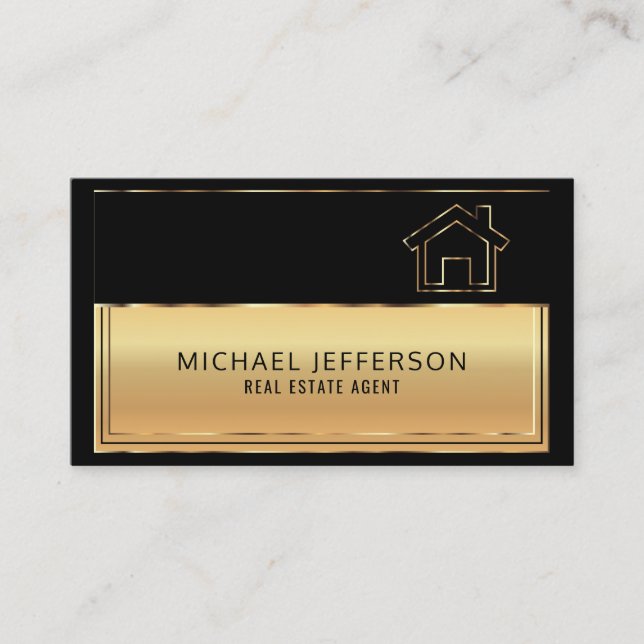 Professional Realtor Business Card (Front)