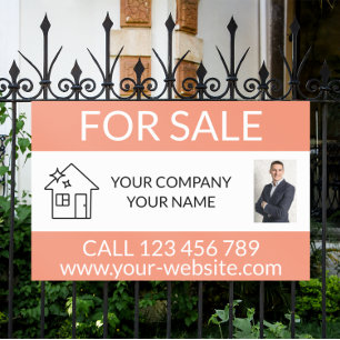 Professional Realtor For Sale Property Selling Sign