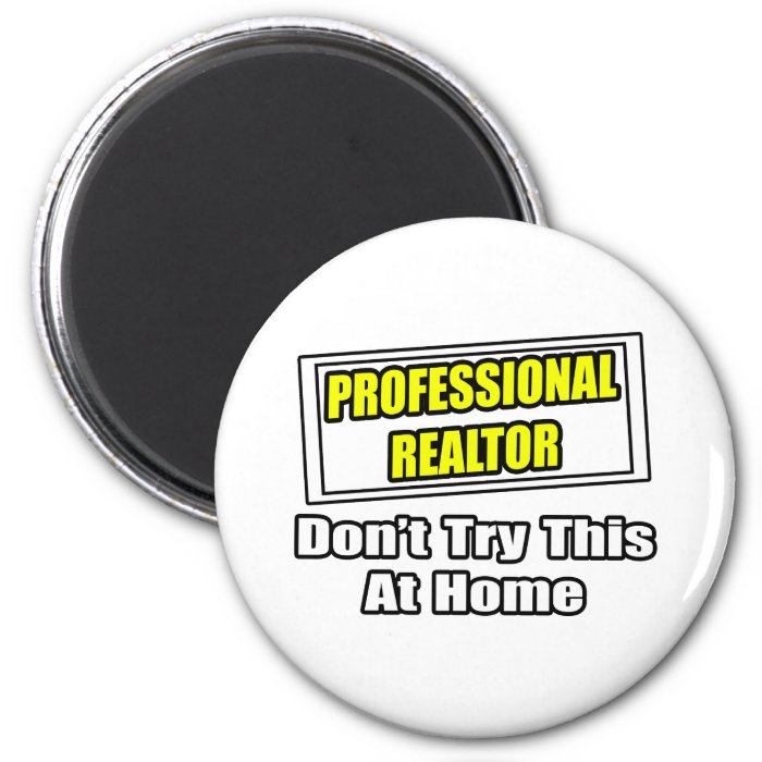 Professional RealtorJoke Fridge Magnets