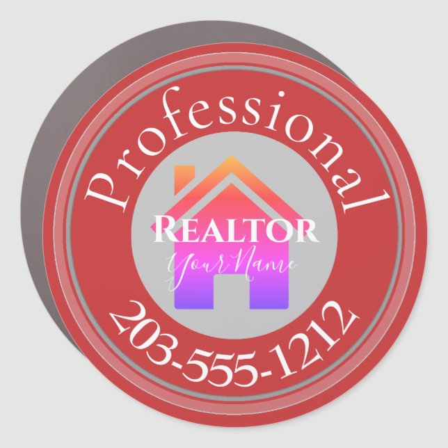 Professional Realtor Magnet - HAMbWG (Front)