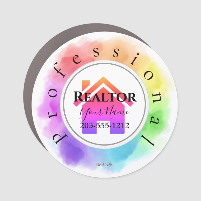 Professional Realtor Magnet - HAMbWG (Front)