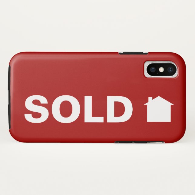 Professional Realtor Modern Design Case-Mate iPhone Case (Back (Horizontal))