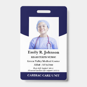 Professional Registered Nurse ID Badge