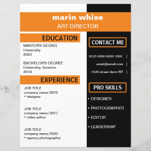 Professional resume template