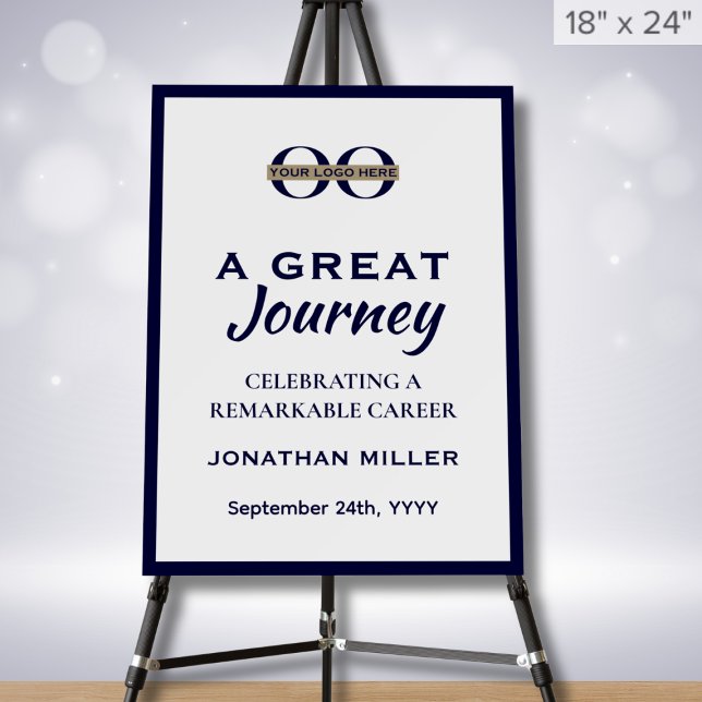 Professional Retirement Party Welcome Sign (Creator Uploaded)