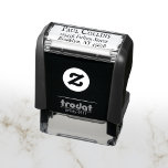 Professional Return Address Self-inking Stamp<br><div class="desc">Easily personalize this custom professional Return Address self-inking stamp with your name and address. Choose your favourite fonts, element positions and sizes, or delete them and add your own images, clipart, photos and texts. This stamp is with black ink color. The stamp ink is avaiable also on other bold and...</div>