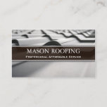 Professional Roofer / Roofing Tiles Business Card at Zazzle