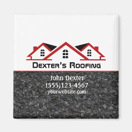 Professional Roofing Company Construction Business Magnet