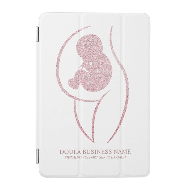 Professional Rose Gold Doula iPad Mini Cover (Front)