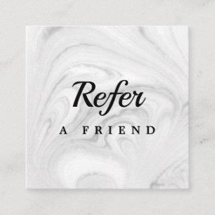 Professional Salon & Spa Referral Card   Editable 