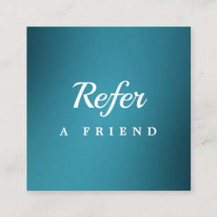 Professional Salon & Spa Referral Card   Editable 