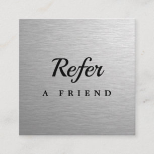 Professional Salon & Spa Referral Card Editable