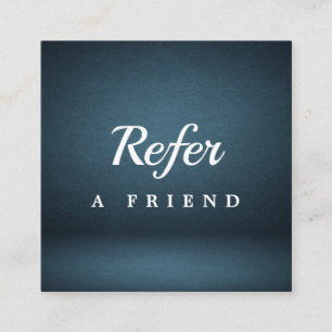 Professional Salon & Spa Referral Card Editable